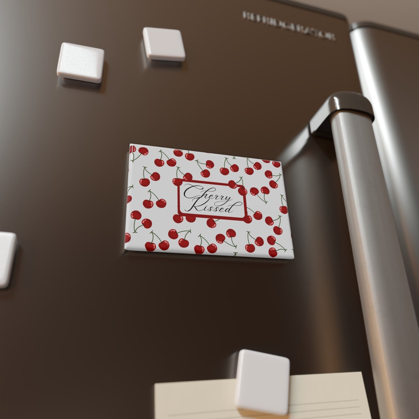Cherry Kissed Magnet – Add Sweetness to Your Fridge!